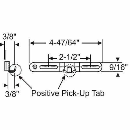 STRYBUC KEEPER FOR LOCKING HDLE. 39-208